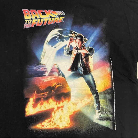 BACK TO THE FUTURE MENS SHIRT - Picture 3 of 5